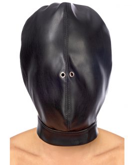 Maska Closed BDSM Hood in leatherette
