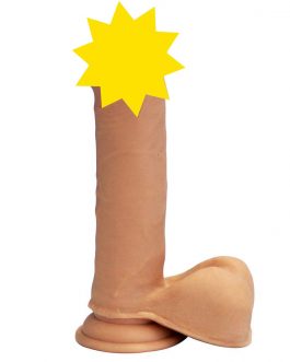 Penis na przyssawce 8 inch