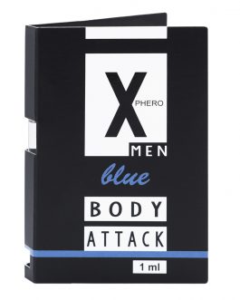 Perfumy X-Phero Body Attack Blue for men, 1 ml