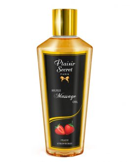 Olejek do masażu erotycznego o zapachu truskawek Massage Oil STRAWBERRY