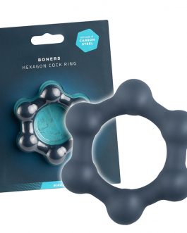 Pierścień erekcyjny Hexagon Cock Ring