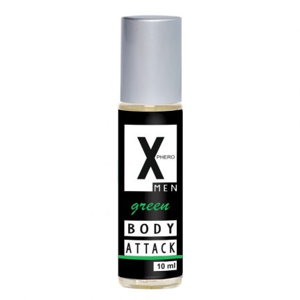 Perfumy X-Phero Body Attack Green for men, 10 ml