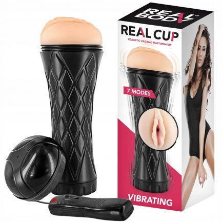 Real Cup Vaginal Masturbator Vibrating