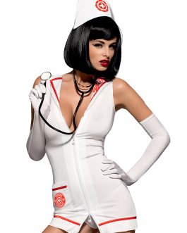 Emergency dress kostium + stetoskop S/M