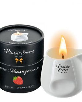 Świeca do masażu, zapach truskawek Bougie Candle STRAWBERRY
